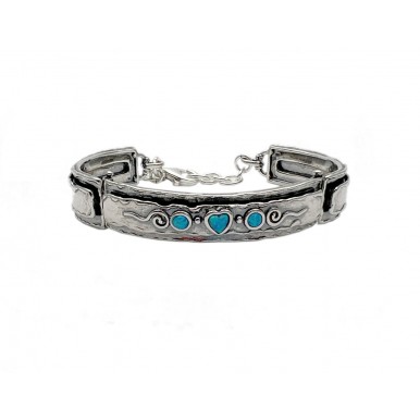 B00196 - Vintage Style Bracelet with Opal