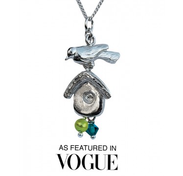 Bird House Necklace - As featured in Vogue Oct 2012