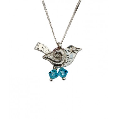 Silver Bird Necklace