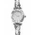 A Round Face Watch with Swirls and Little Opals